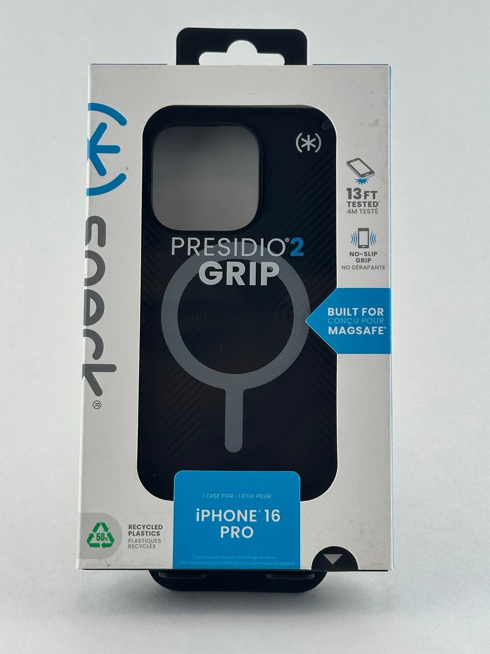 Speck Presidio2 Grip iPhone 16 Pro Black Matte Case NWT MSRP: $55.00